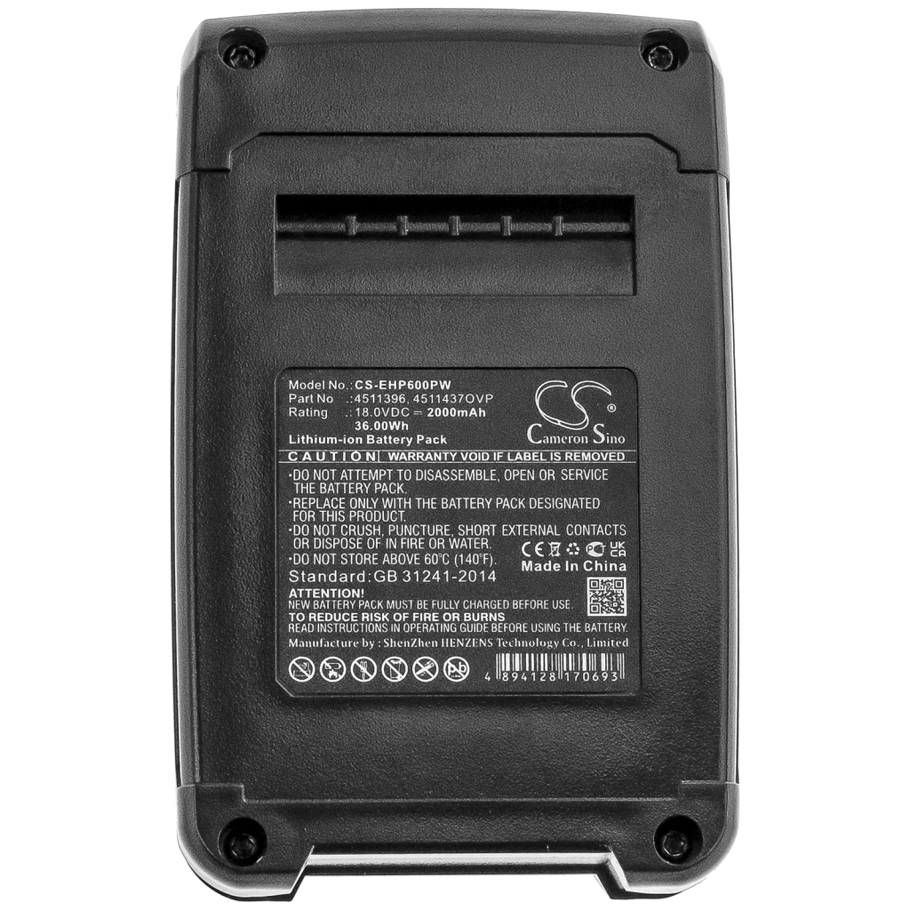 Batterie Sostituisce 4511396