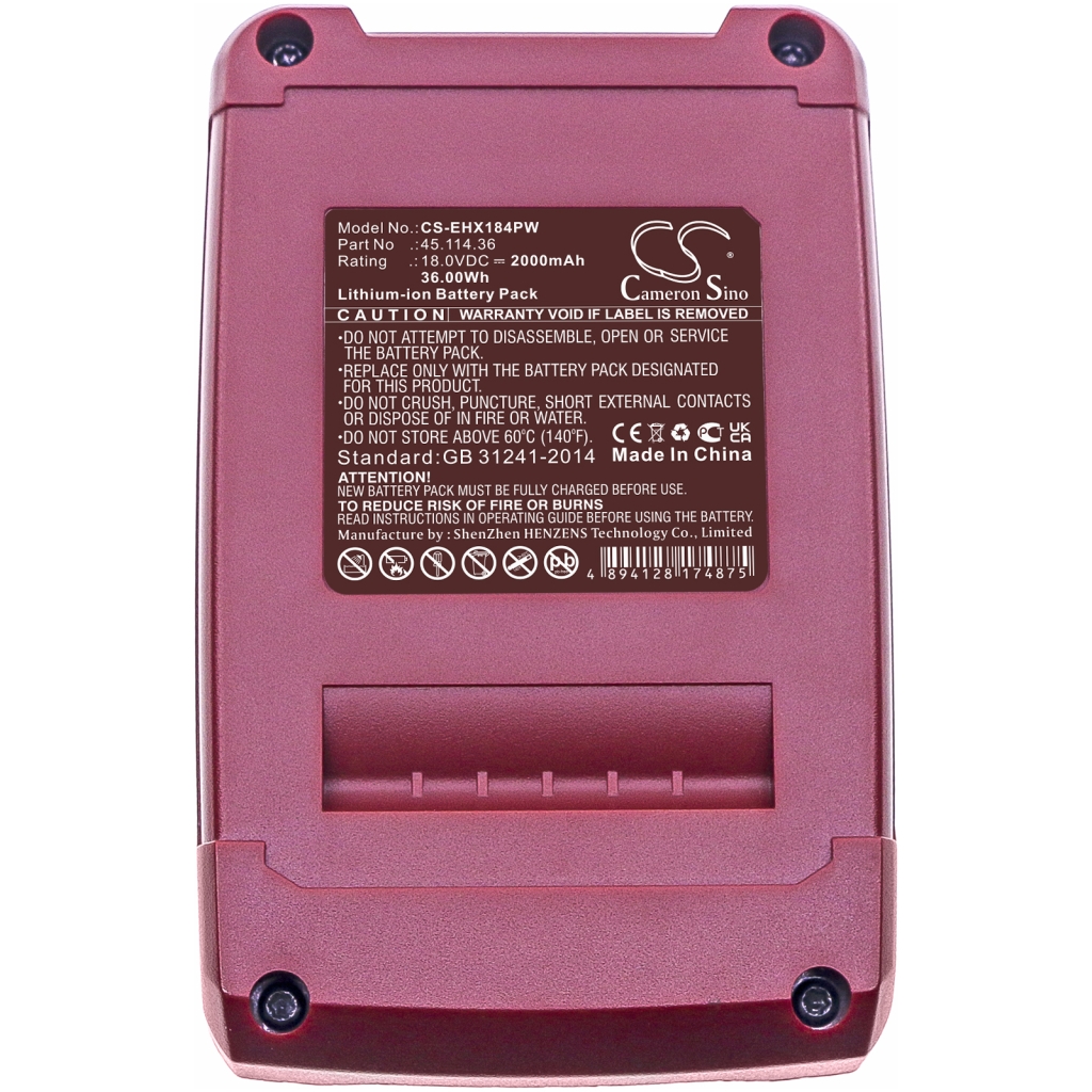 Batteria industriale Kraftixx KX-WS 18 Li-Solo