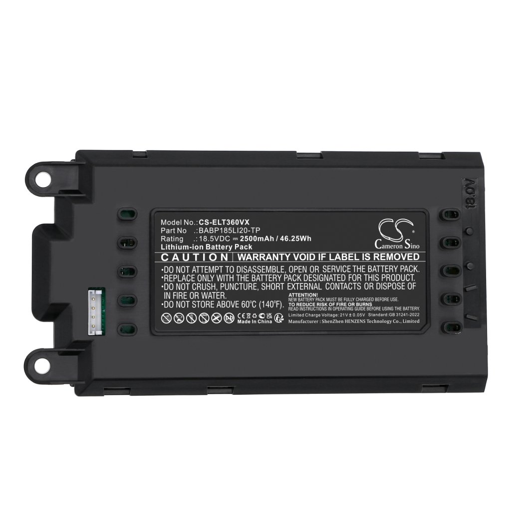 Batterie Sostituisce BABP185LI21-VTC5