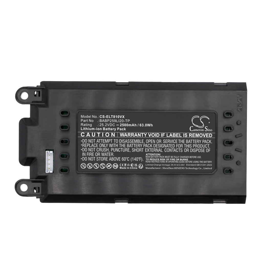 Batteria Sostituisce Electrolux 140191039019