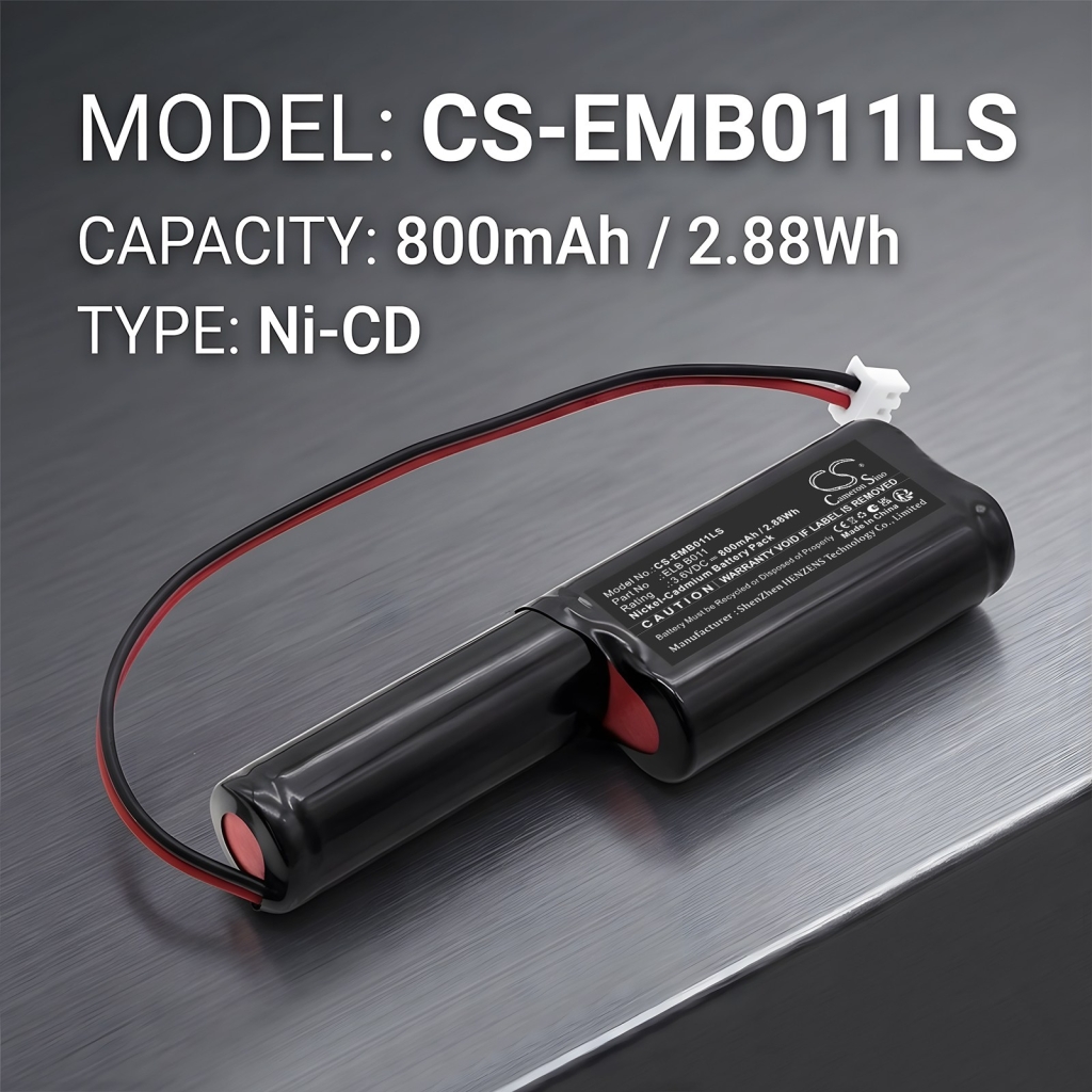 Battery compatible with Lithonia CS-EMB011LS