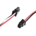 Dettaglio della coppia di connettori SM a 3 fili per batteria CS-EMP100SL