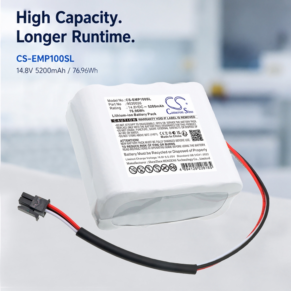 Banner promozionale CS-EMP100SL 14,8V 5200mAh per EMTEK P100