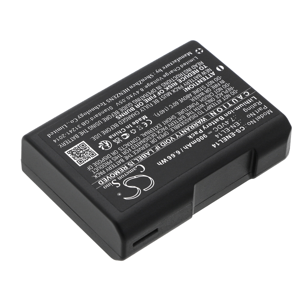 Sostituzione della batteria compatibile per NIKON EN-EL14