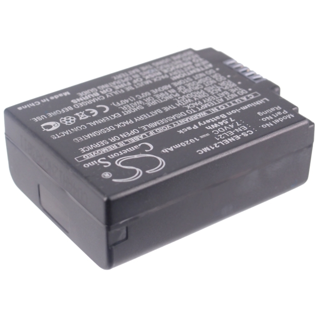 Sostituzione della batteria compatibile per NIKON EN-EL21