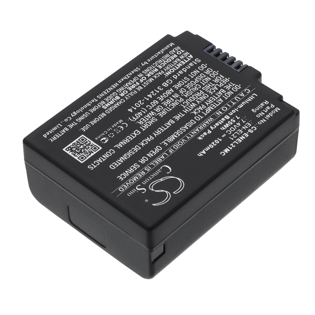 Batteria compatibile con Nikon CS-ENEL21MC