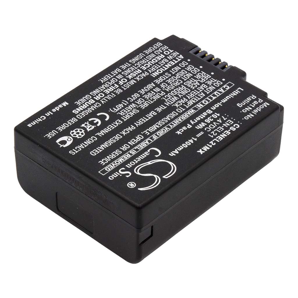 Sostituzione della batteria compatibile per NIKON EN-EL21