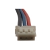 connettore pigtail JST bianco con fili colorati
