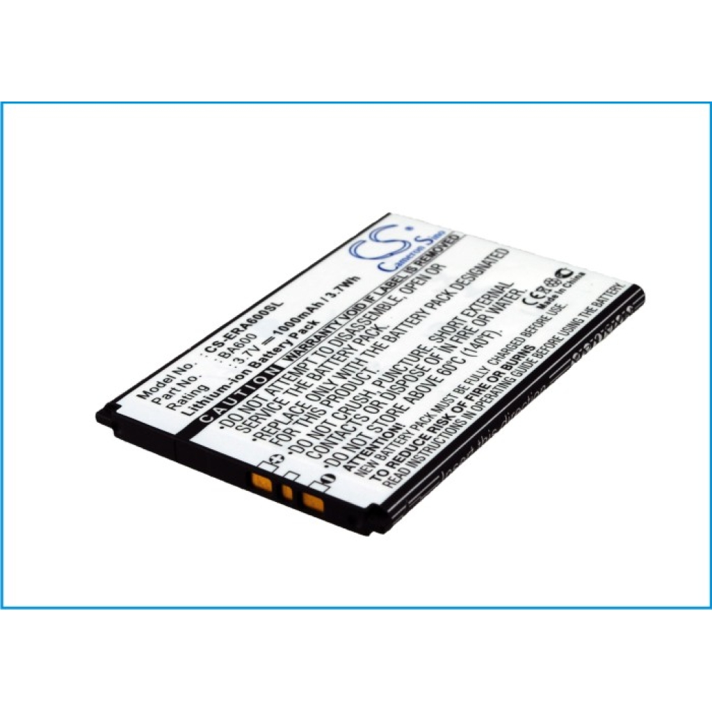 Batterie Sostituisce BA600