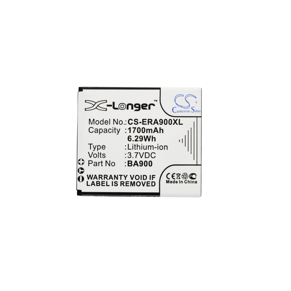 Batteria compatibile con Sony Ericsson CS-ERA900XL