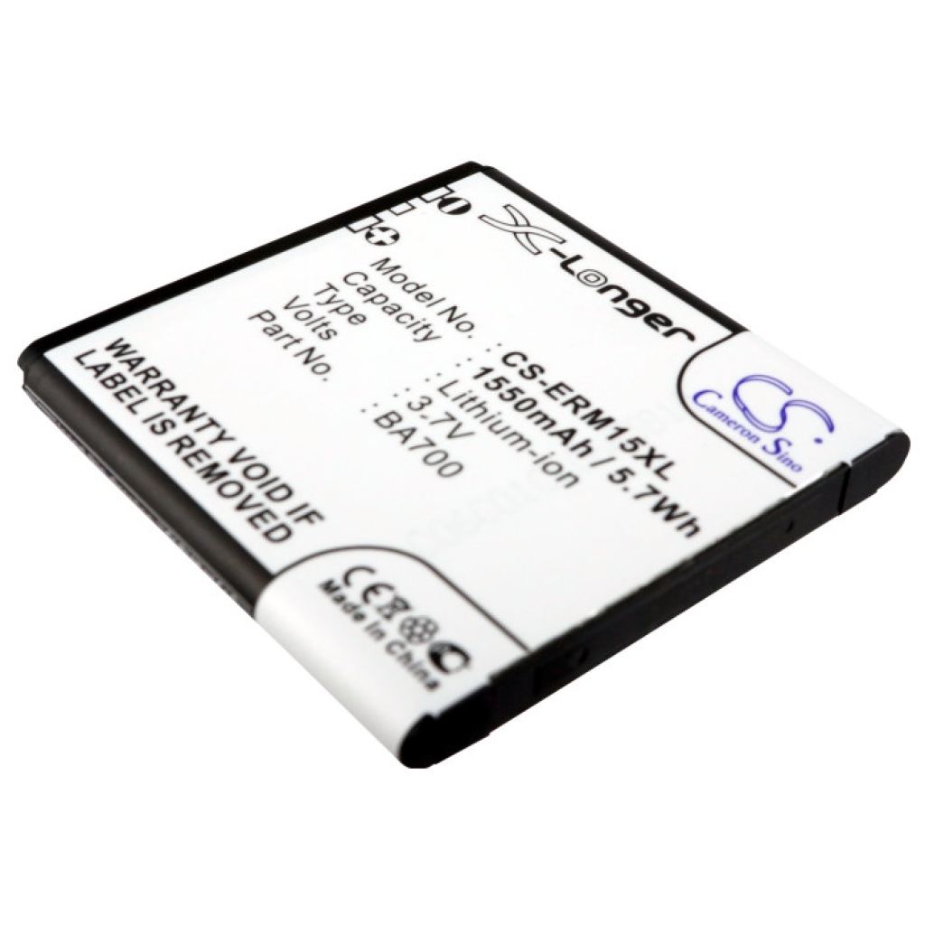 Batteria compatibile con Sony Ericsson NTT Docomo CS-ERM15XL