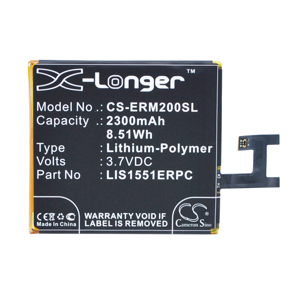 Batterie Batteria del telefono cellulare CS-ERM200SL