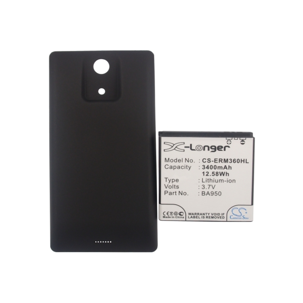 Batteria compatibile con Sony Ericsson CS-ERM360HL