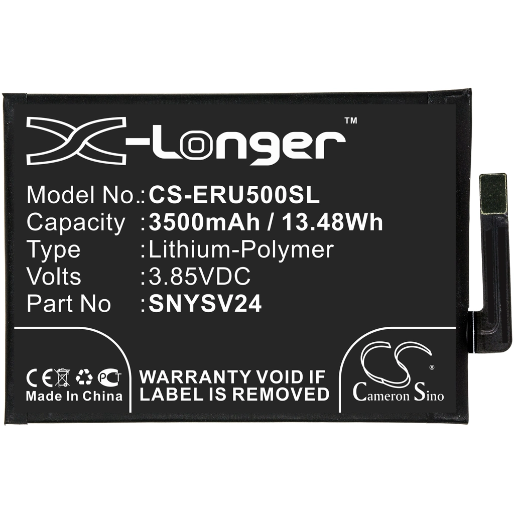 Batterie Batteria del telefono cellulare CS-ERU500SL