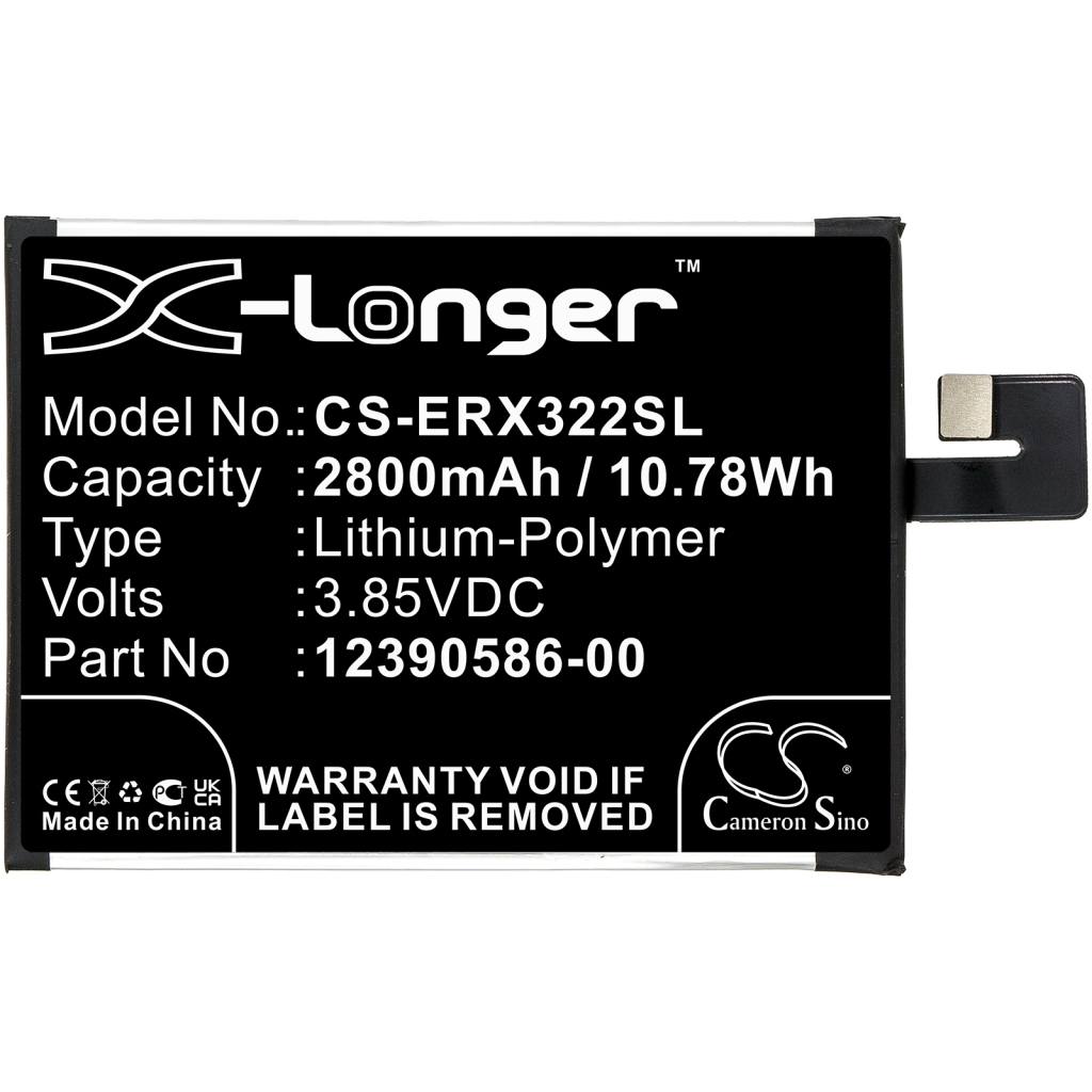 Sostituzione della batteria compatibile per Sony 12390586-00