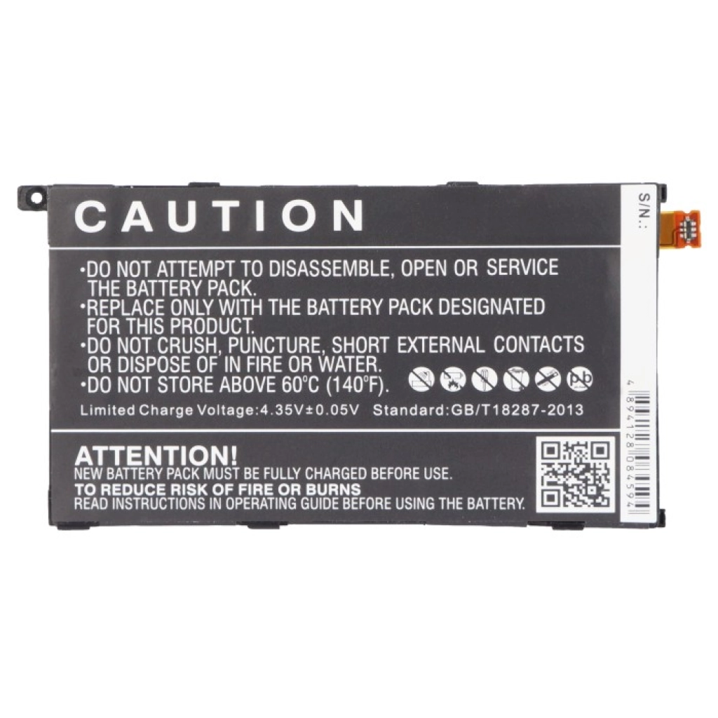 Batterie Batteria del telefono cellulare CS-ERZ110SL
