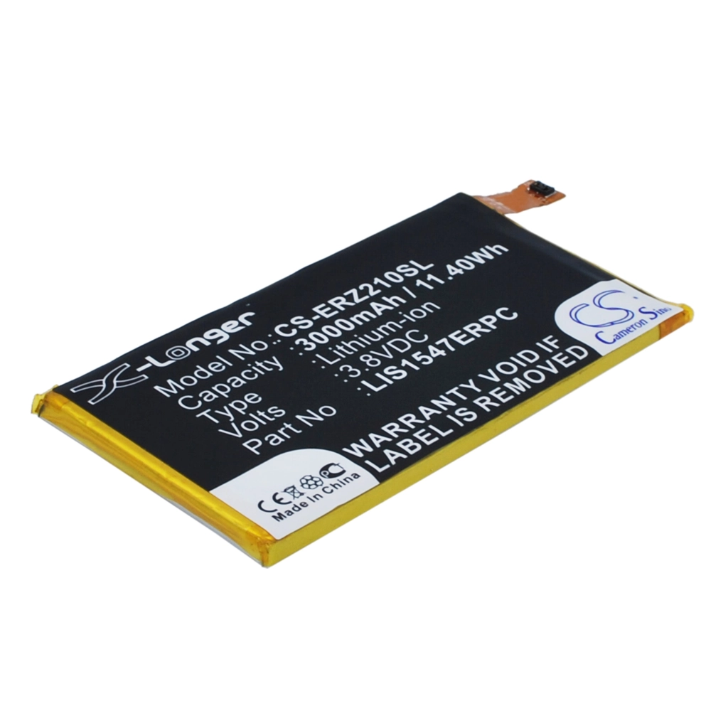 Batterie Batteria del telefono cellulare CS-ERZ210SL