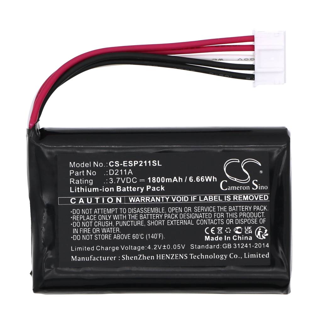 Sostituzione della batteria compatibile per EPSON D211A