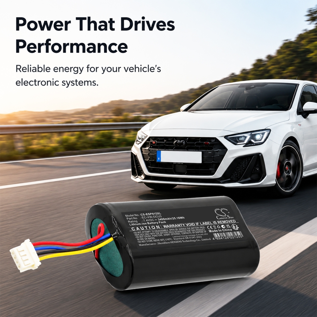 Batteria compatibile con Volkswagen Audi Seat Skoda CS-ESP915XL