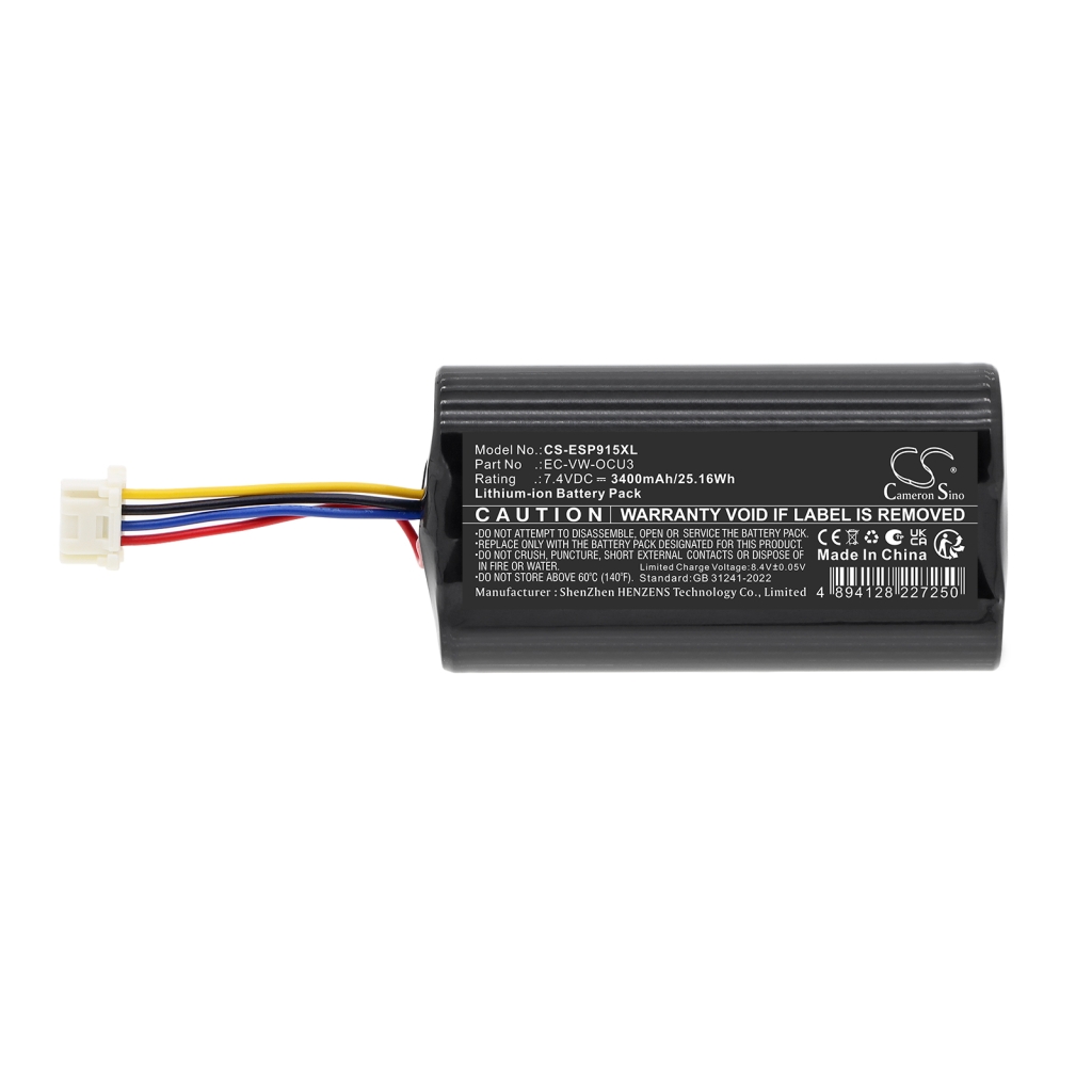 Batteria compatibile con Volkswagen Audi Seat Skoda CS-ESP915XL
