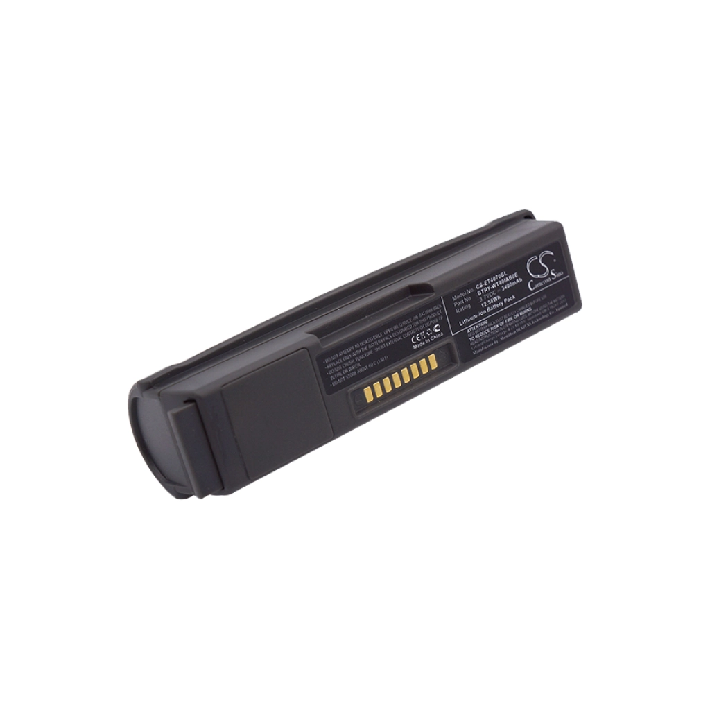 Codice a barre, batteria dello scanner Zebra CS-ET4070BL