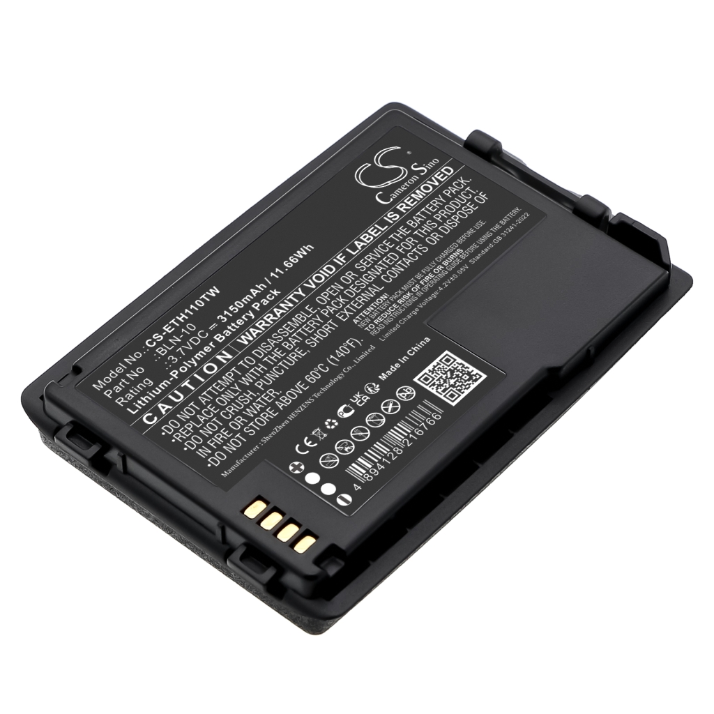 Batterie Batteria radio bidirezionale CS-ETH110TW
