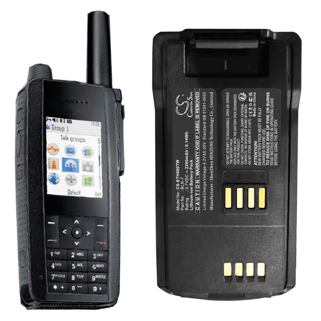 Batteria radio bidirezionale EADS CS-ETH800TW