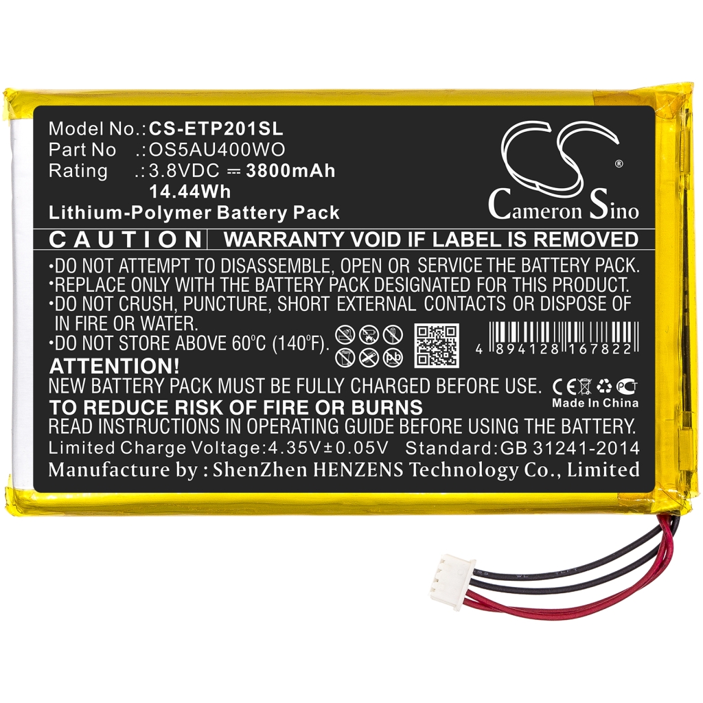 Batterie Sostituisce OS5AU400WO