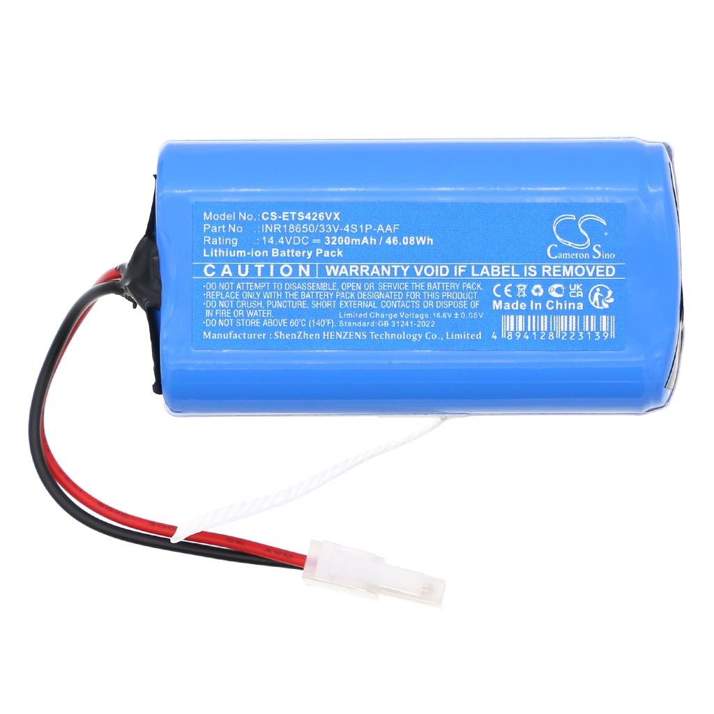 Batterie Batteria a vuoto CS-ETS426VX