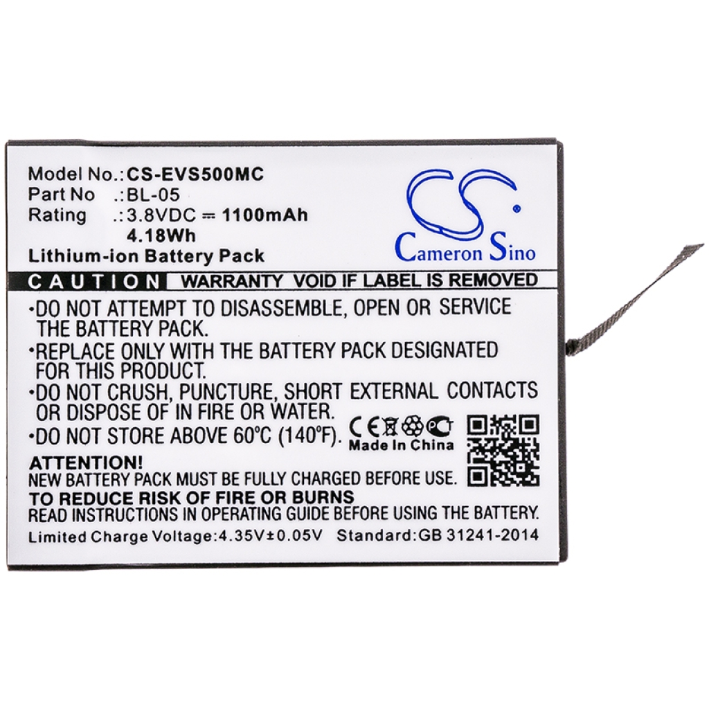 Mobile Phone Battery BANNO CS-EVS500MC