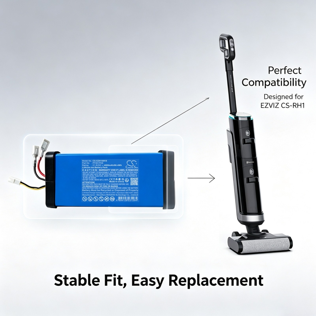 Batteria compatibile con Ezviz CS-EZH100VX