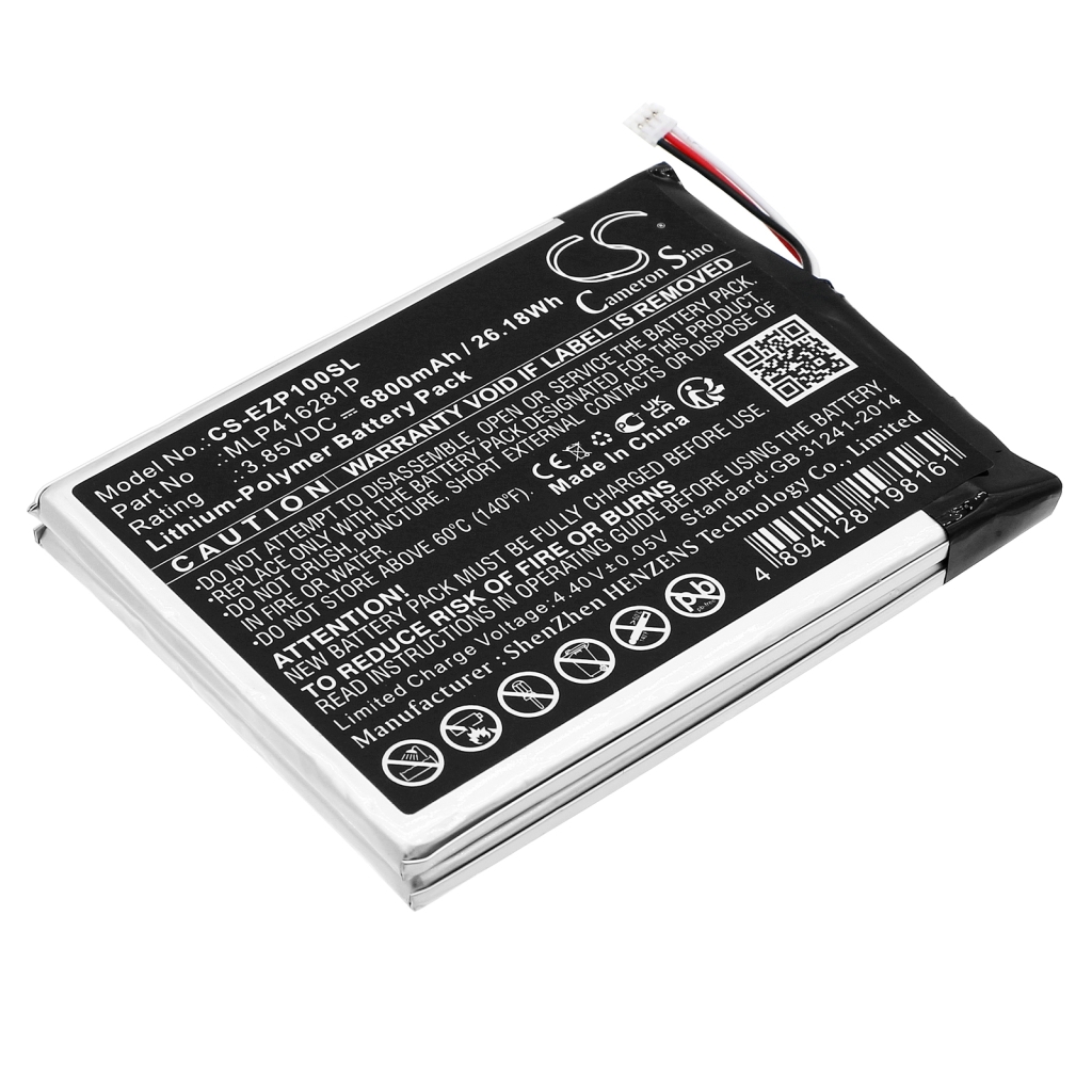 Batterie Batteria per telecamera di sicurezza domestica CS-EZP100SL