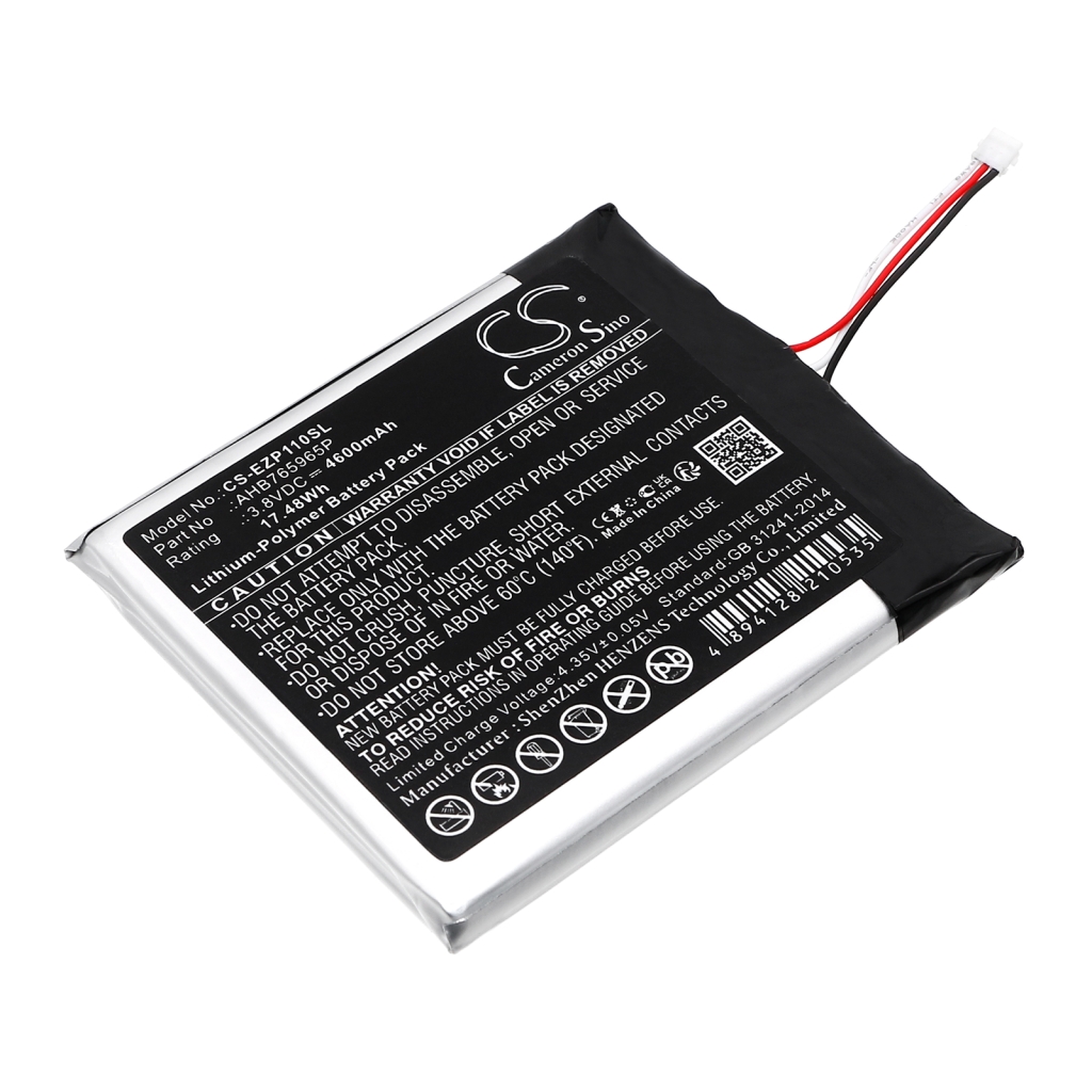 Batteria per telecamera di sicurezza domestica Ezviz CS-DP1C (CS-EZP110SL)