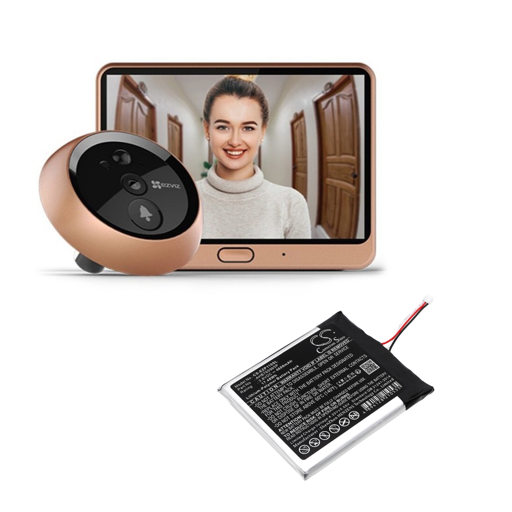 Batteria per telecamera di sicurezza domestica Ezviz CS-DP1C (CS-EZP110SL)