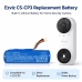 Batterie compatibile con Ezviz CS-CP3 CS-CP3 CS-EZP300SL