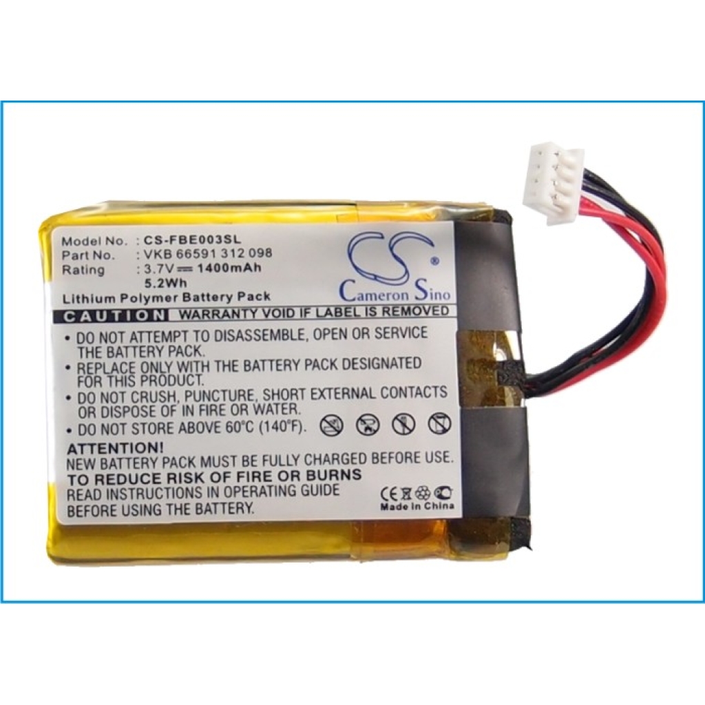 Batteria del telefono cellulare Fitage CS-FBE003SL