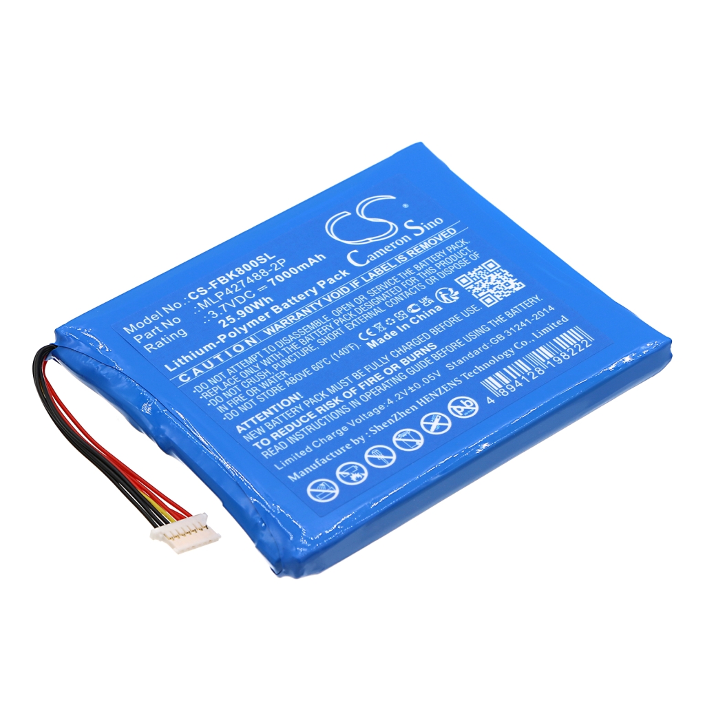 Batteria compressa Fieldbook CS-FBK800SL