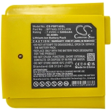 Compatible battery replacement for Fluke BP7440,DTX-LION