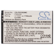 Compatible battery replacement for Drift 72-011-00,FXDC02