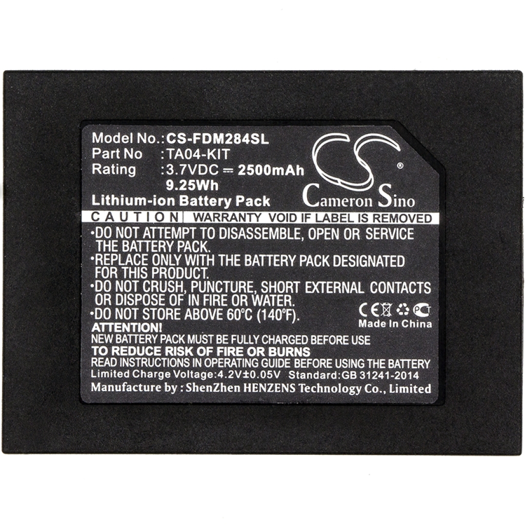 Sostituzione della batteria compatibile per FLIR TA04,TA04-KIT