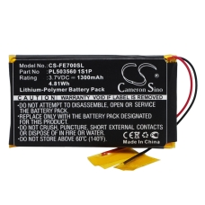 Sostituzione della batteria compatibile per Fiio PL503560 1S1P