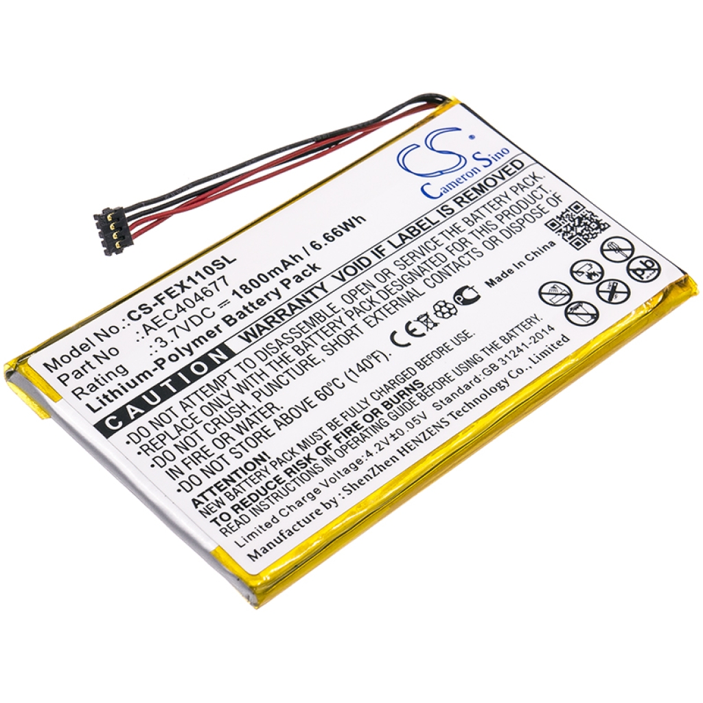 Sostituzione della batteria compatibile per Fiio AEC404677