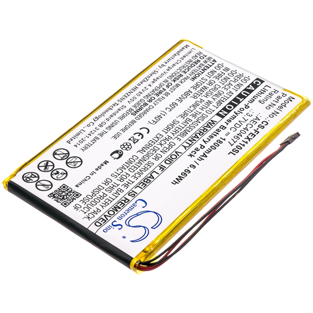 Sostituzione della batteria compatibile per Fiio AEC404677