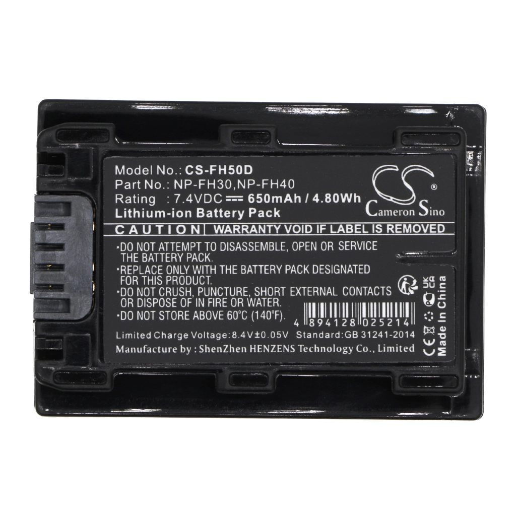 Batteria della fotocamera Sony HDR-HC7E