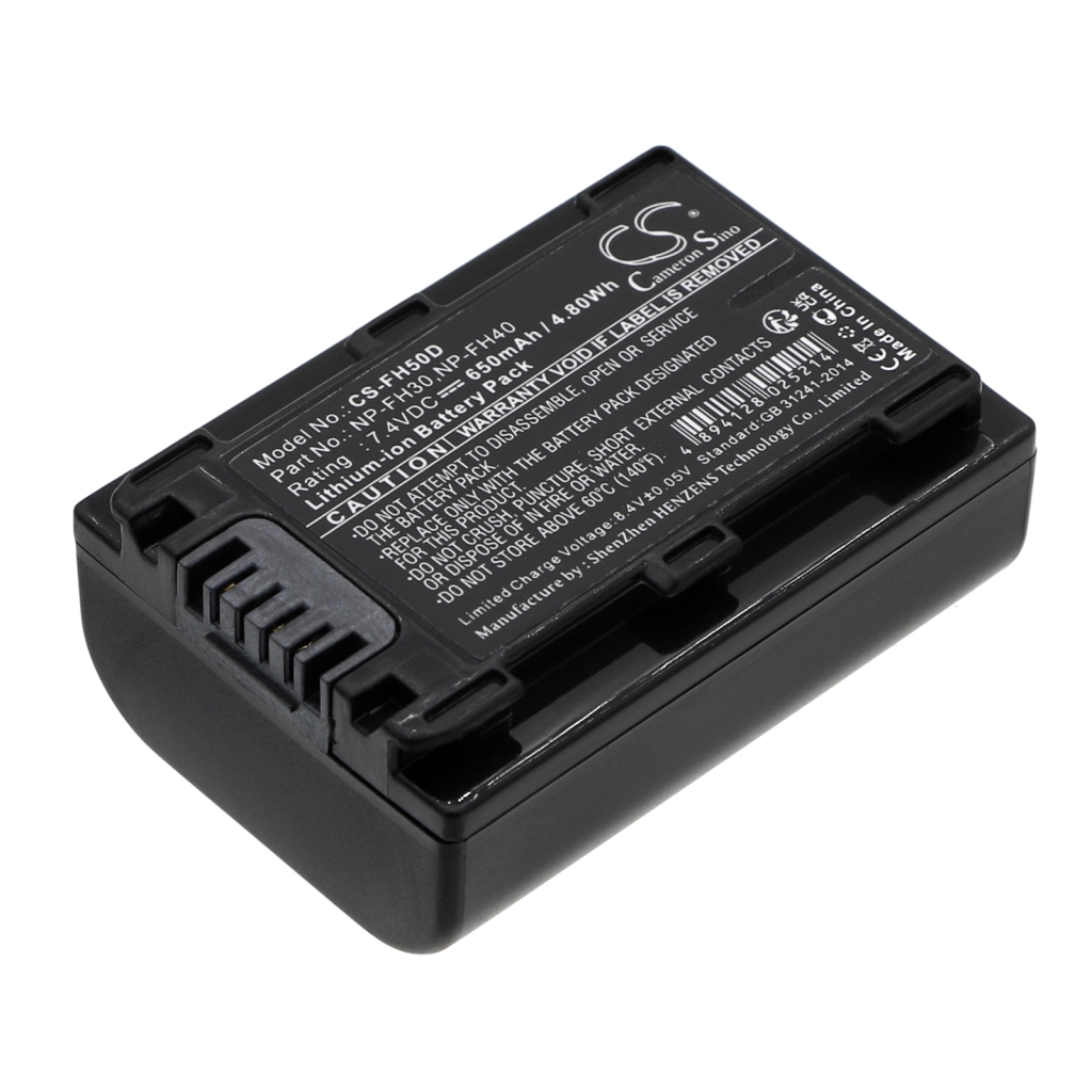 Batterie Sostituisce NP-FH60