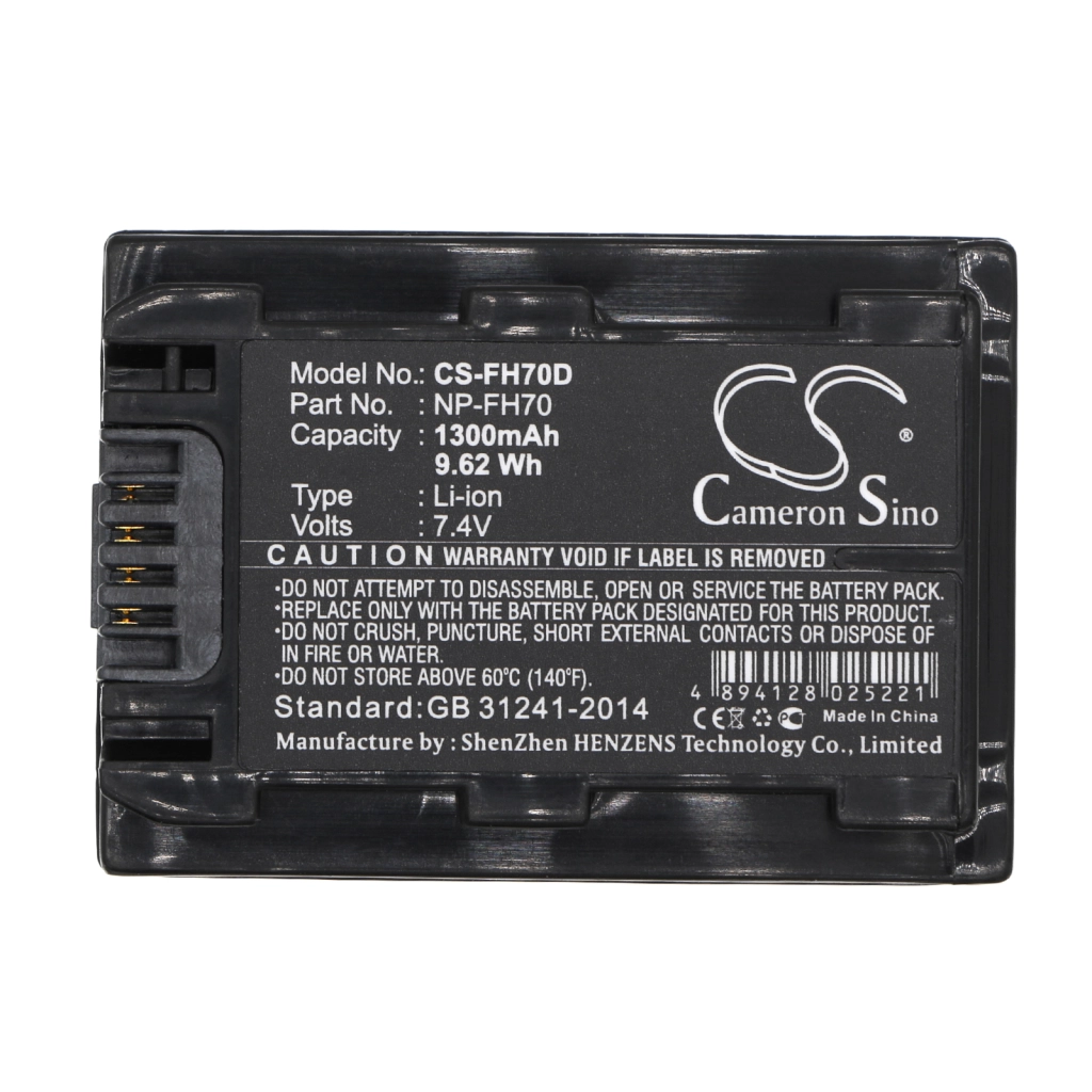 Batteria della fotocamera Sony DCR-DVD510E