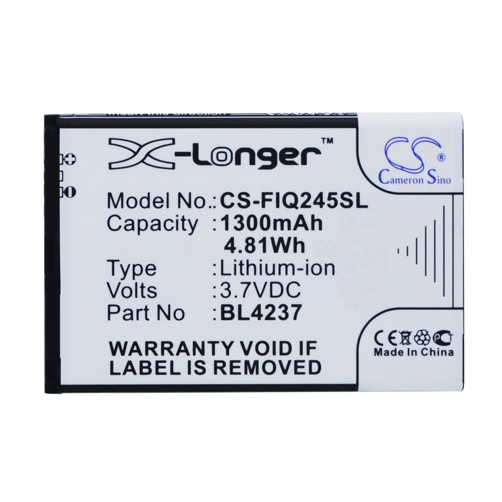 Batteria del telefono cellulare Fly IQ246 Power (CS-FIQ245SL)