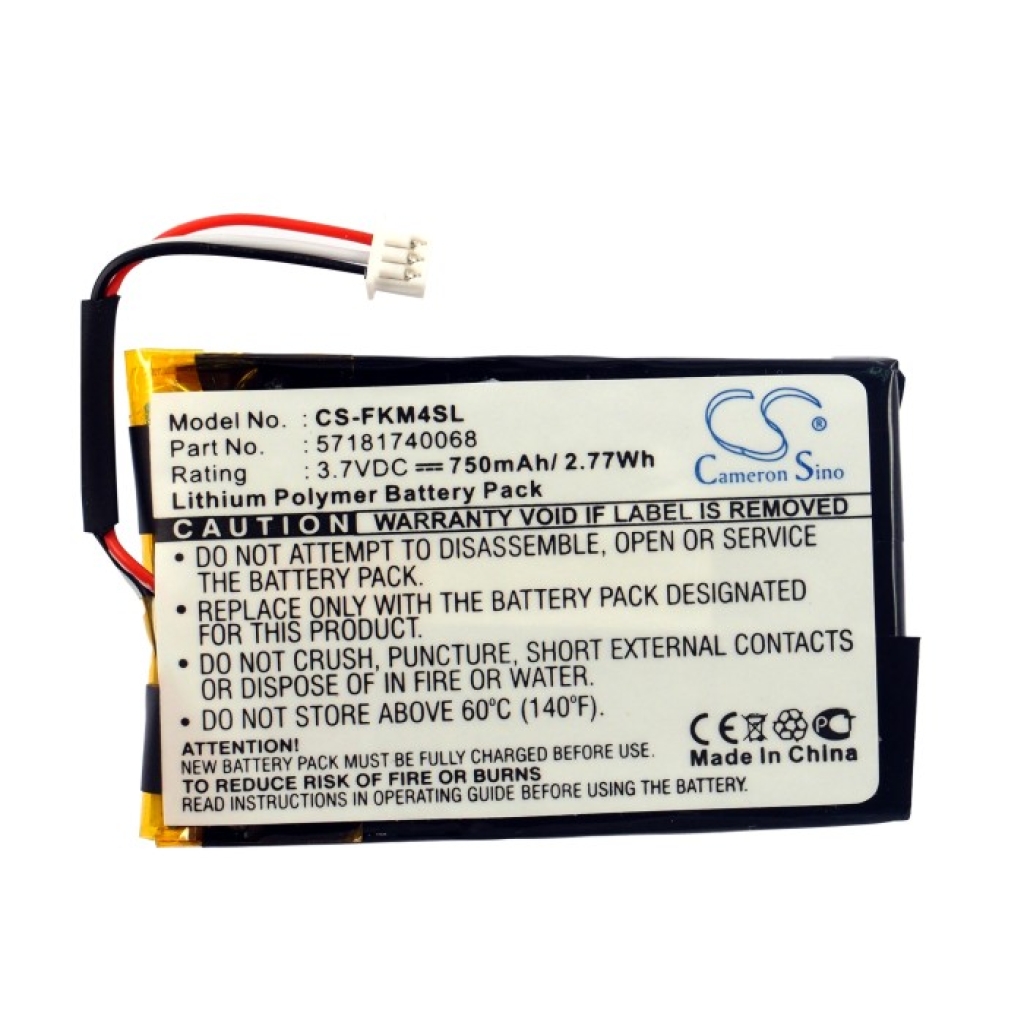 Batteria GPS, navigatore FALK CS-FKM4SL