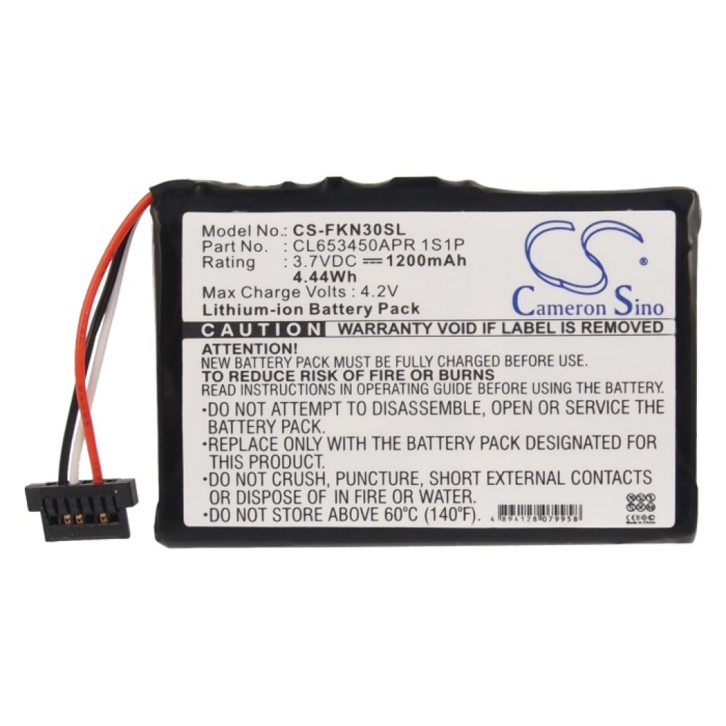 Batteria GPS, navigatore FALK CS-FKN30SL