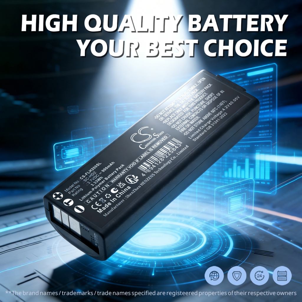 Batteria compatibile con Firefighter CS-FLH200SL